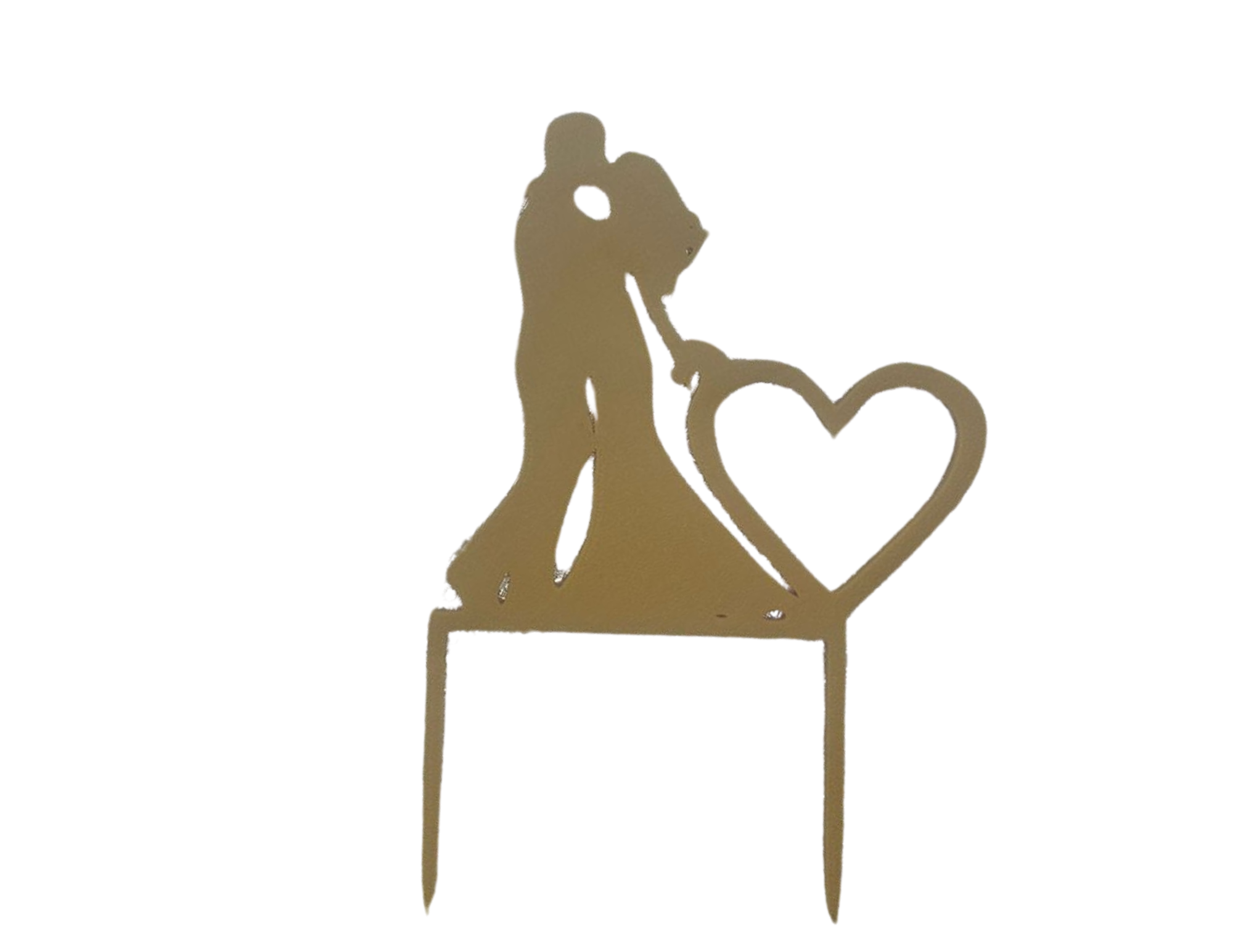 Ogromna Miłość Topper rocznica ślubu para ślub złoty Wesele - CraftJoy