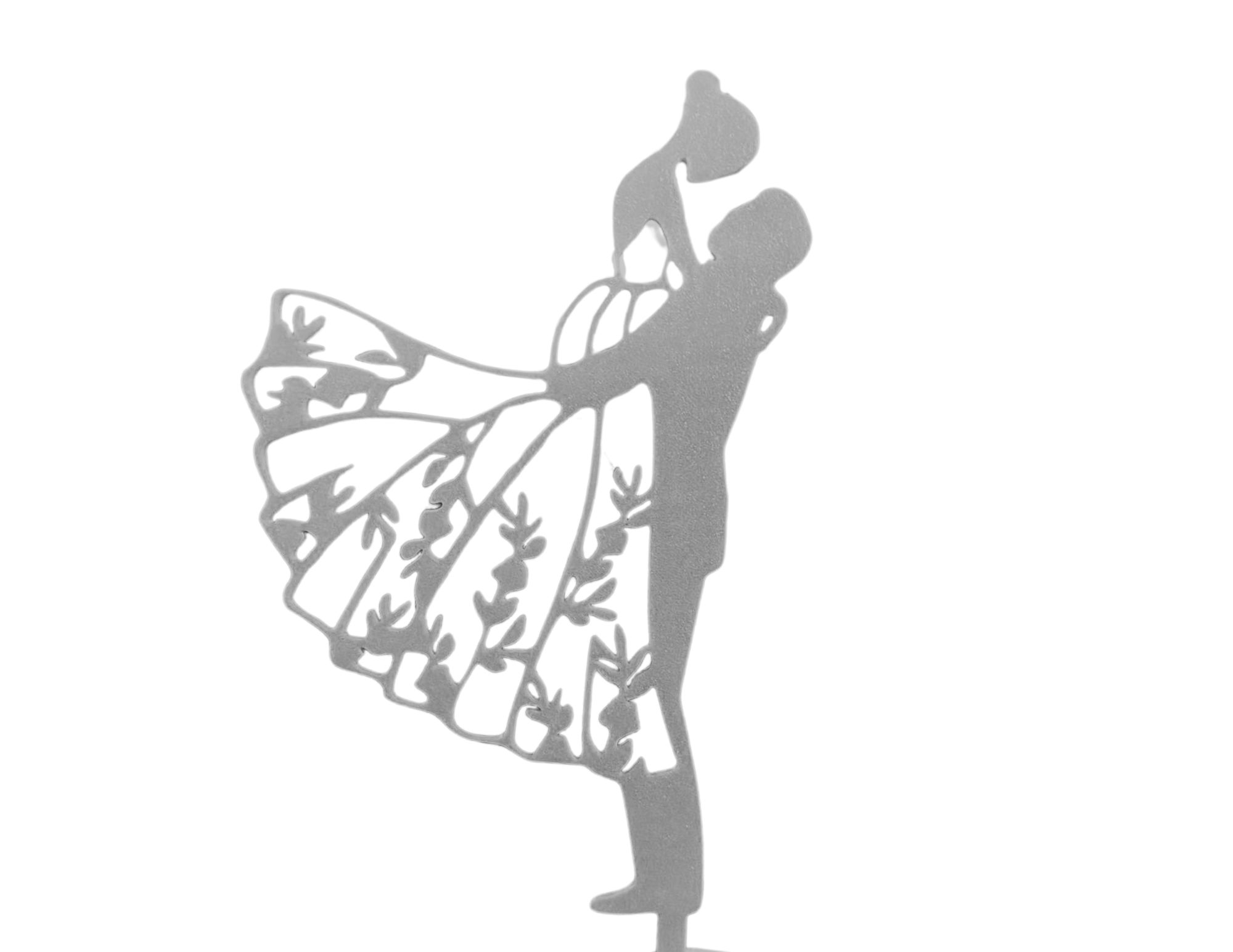 Taniec pary młodej topper rocznica ślubu para ślub czarny - CraftJoy