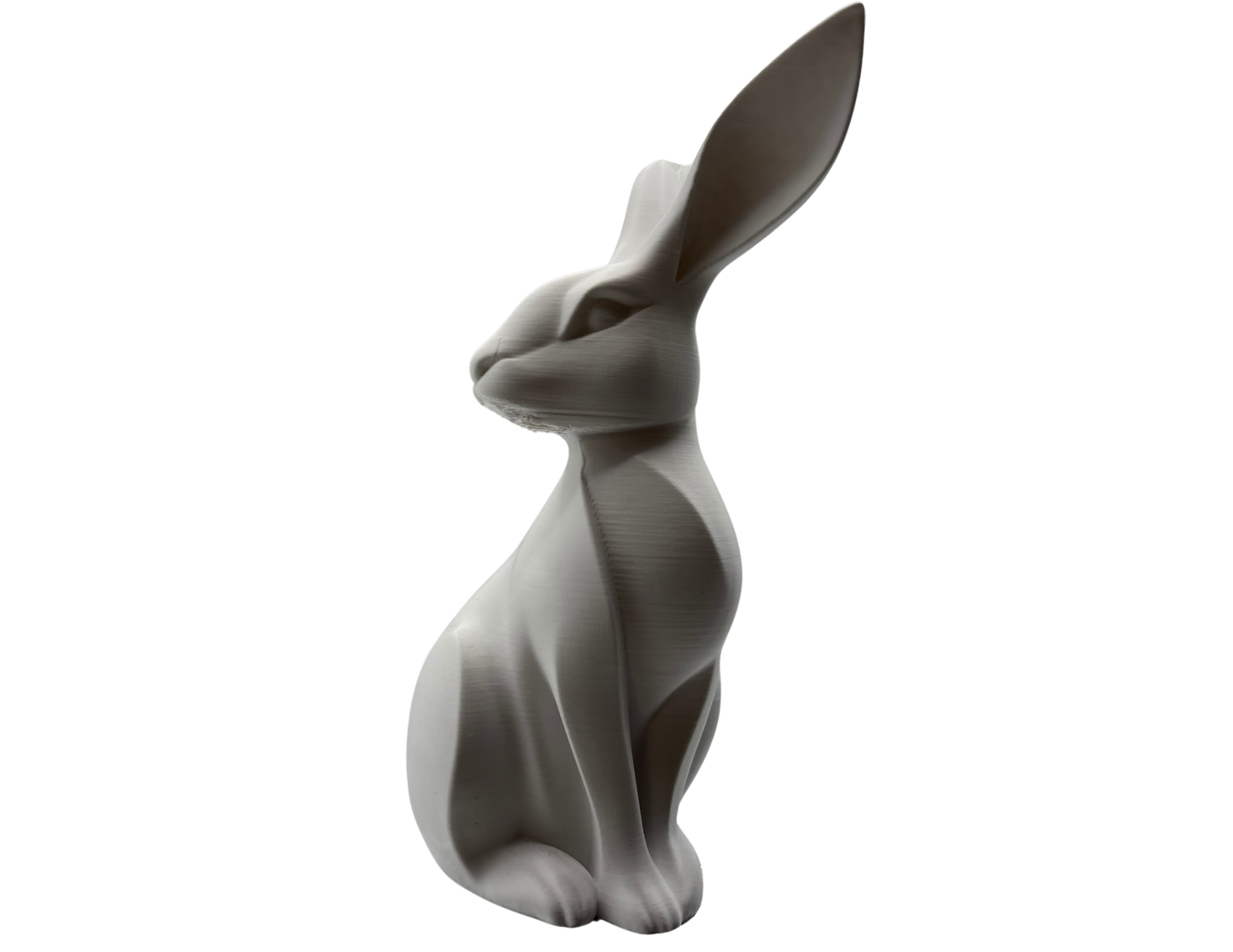 Dekoracyjny Zając Wielkanocny 3D – Nowoczesna Ozdoba Świąteczna PLA  - CraftJoy