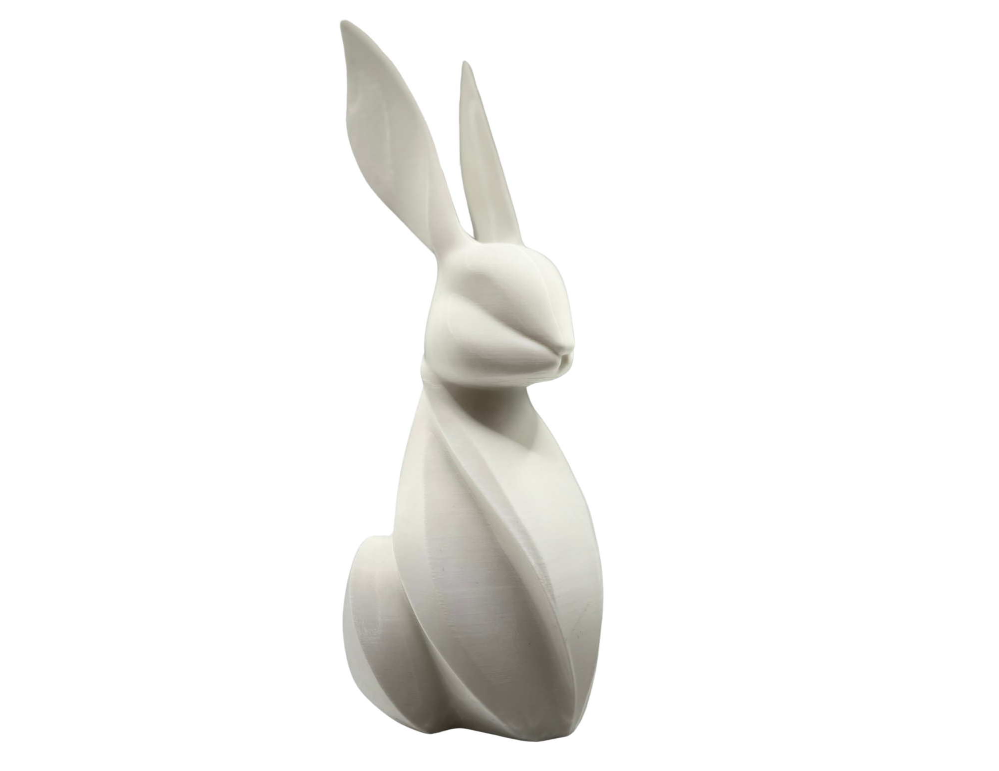🐇 Zajączek wielkanocny designerski dekoracja 3D nowoczesny figurka prezent - zdjęcie 2