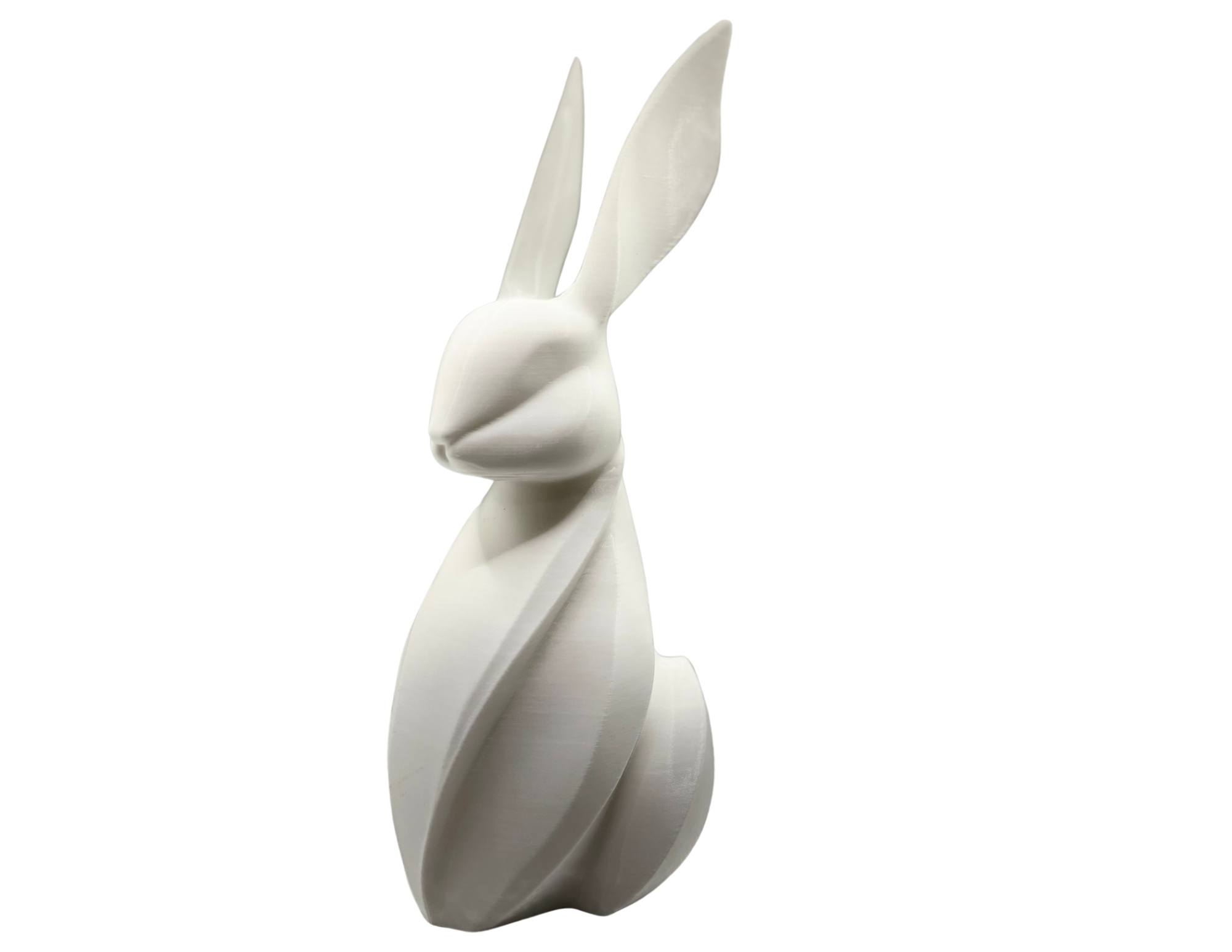 🐇 Zajączek wielkanocny designerski dekoracja 3D nowoczesny figurka prezent średni - CraftJoy