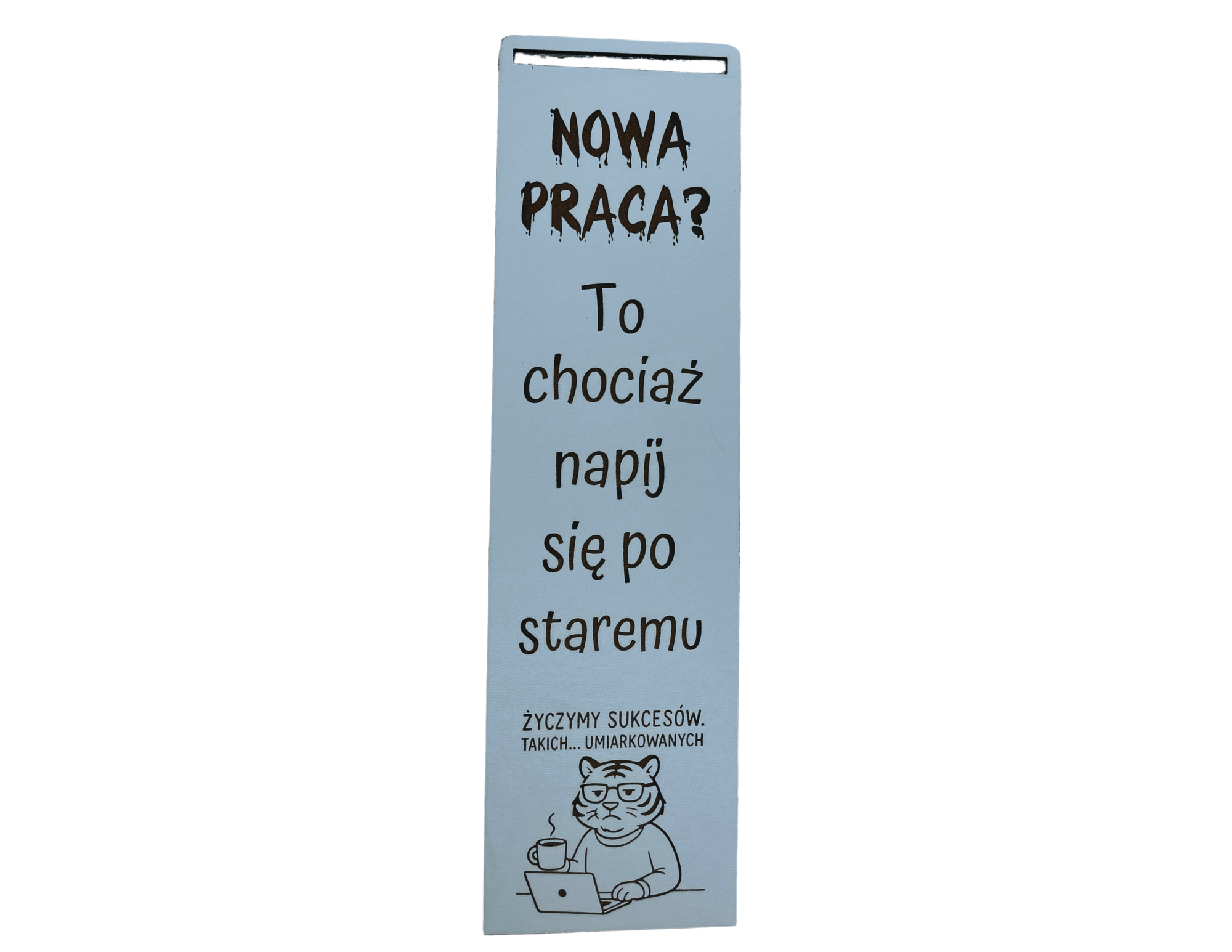 prezent na pożegnanie z pracy | nowa praca stara ekipa | unikalny humor biurowy Pudełko na wino z zabawnym napisem - zdjęcie 3