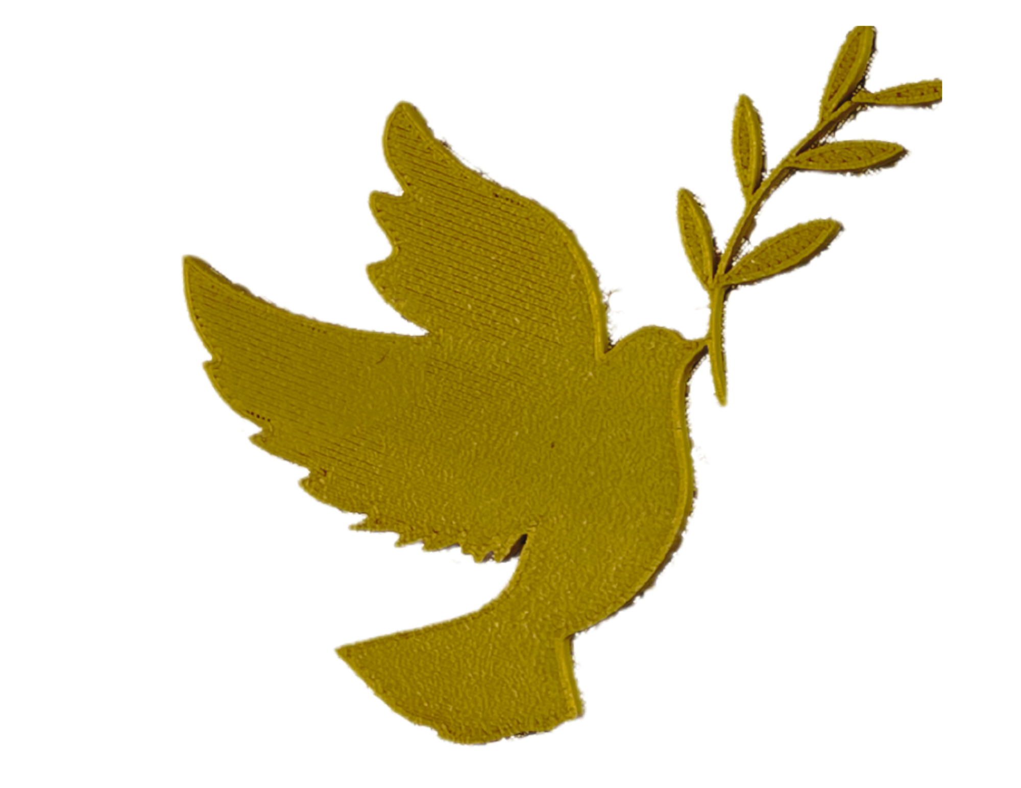 Topper boczny na Pierwszą Komunię Świętą Dekoracja tortu • Złoty, elegancki Duch Święty 2 (Kopia) - CraftJoy