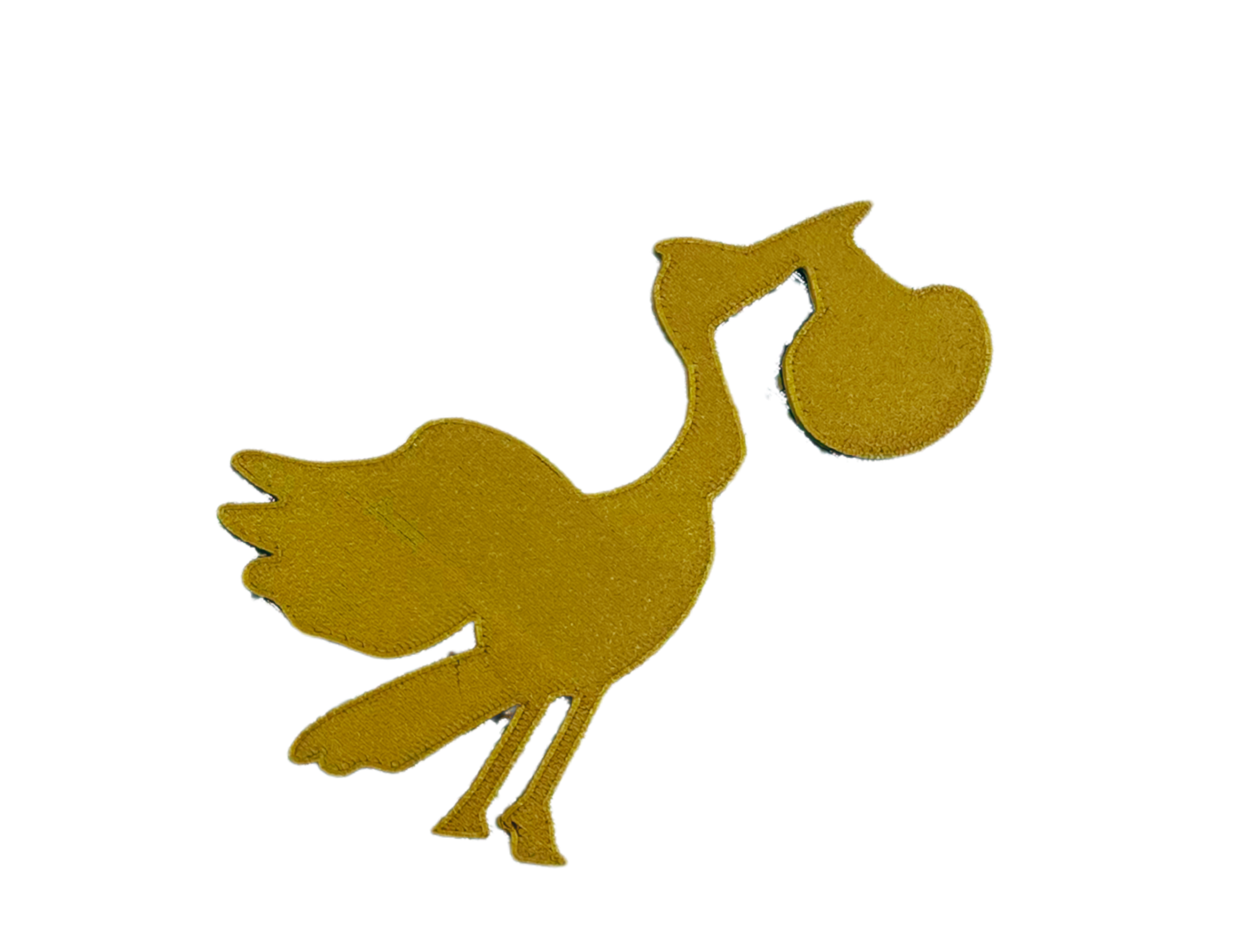 Topper BABY SHOWER boczny Chrzest Święty Dekoracja tortu Bocian z dzieckiem - CraftJoy