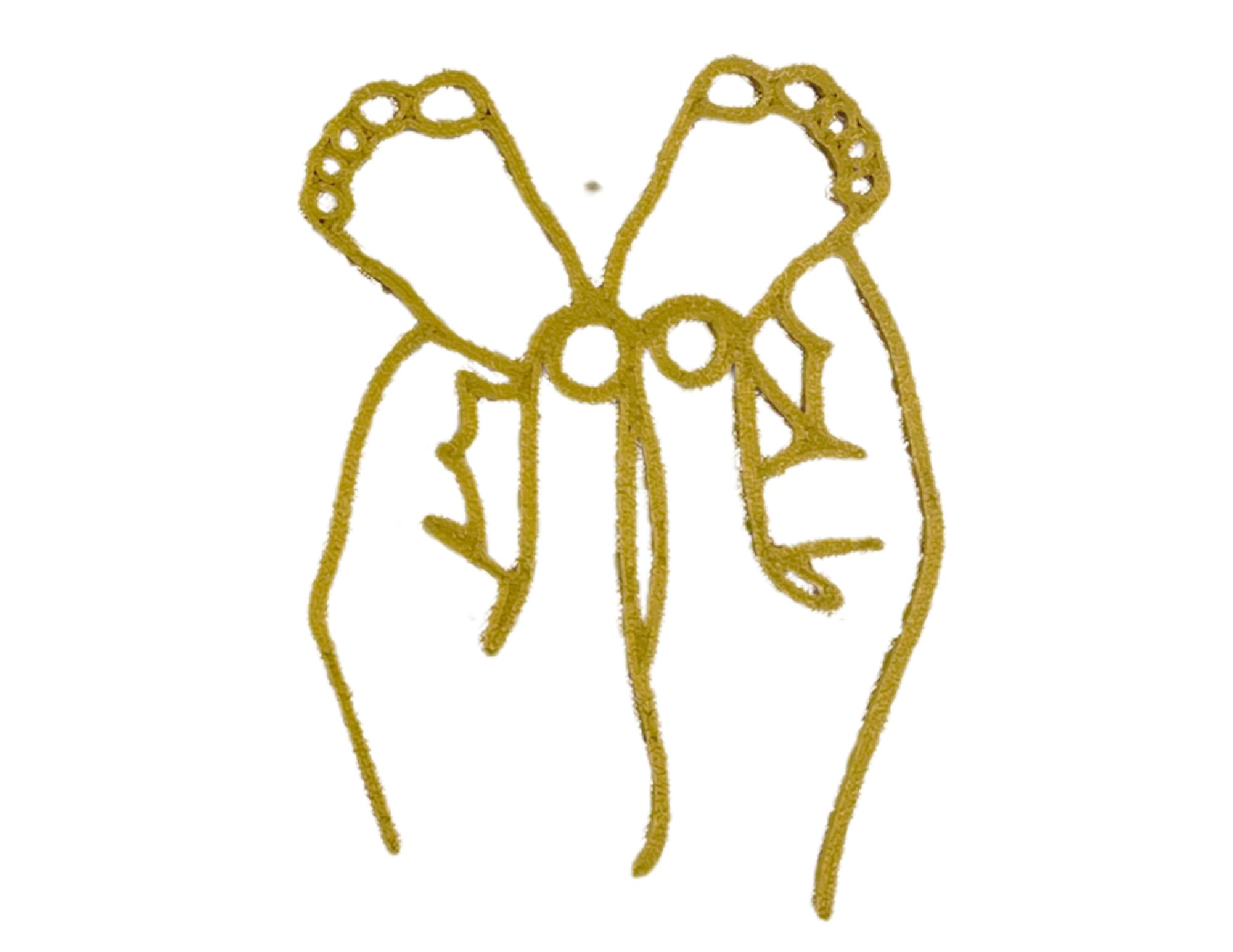 Topper BABY SHOWER boczny Dekoracja tortu stópki Dzień Matki nóżki - CraftJoy