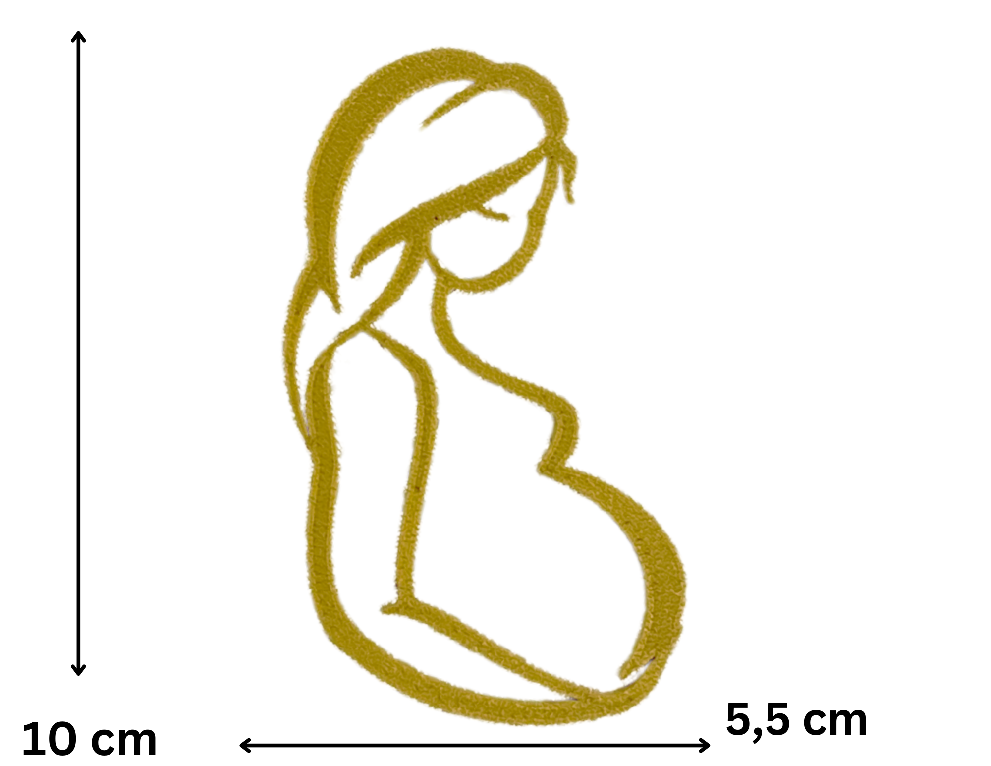 Topper BABY SHOWER boczny Dekoracja tortu stópki Chrzest Dzień Matki ciąża 3 - CraftJoy