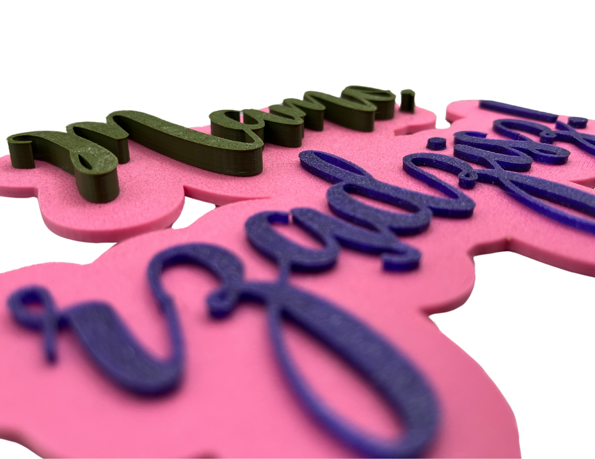 Topper Dzień Matki • Mamo, rządzisz Dzień Mamy złoty 3D kolory - zdjęcie 4