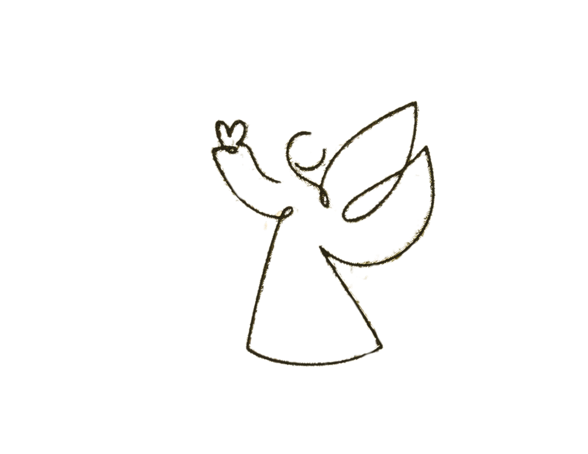 Topper boczny Pierwsza Komunia Święta Chrzest Święty Dekoracja anioł zielony - CraftJoy