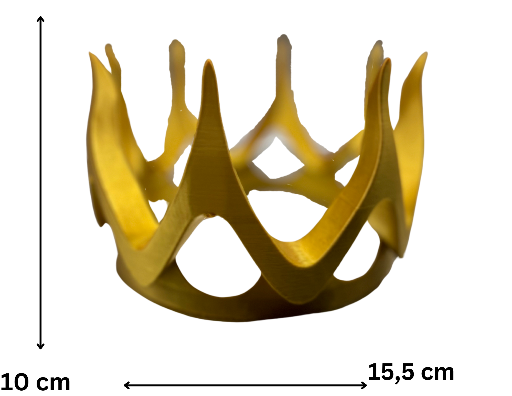 Topper na tort 🎂 dla księżniczki korona roczek 5 10 15 20 30 40  urodziny WOW efekt ✨ - zdjęcie 1