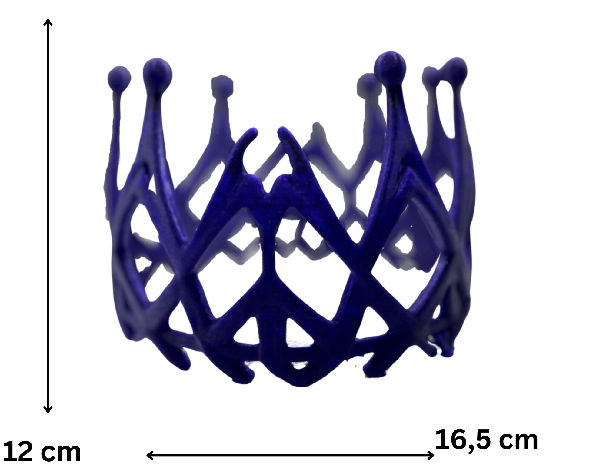 Topper na tort 🎂 dla księżniczki korona roczek 5 10 15 20 30 40  urodziny WOW efekt ✨ - zdjęcie 1