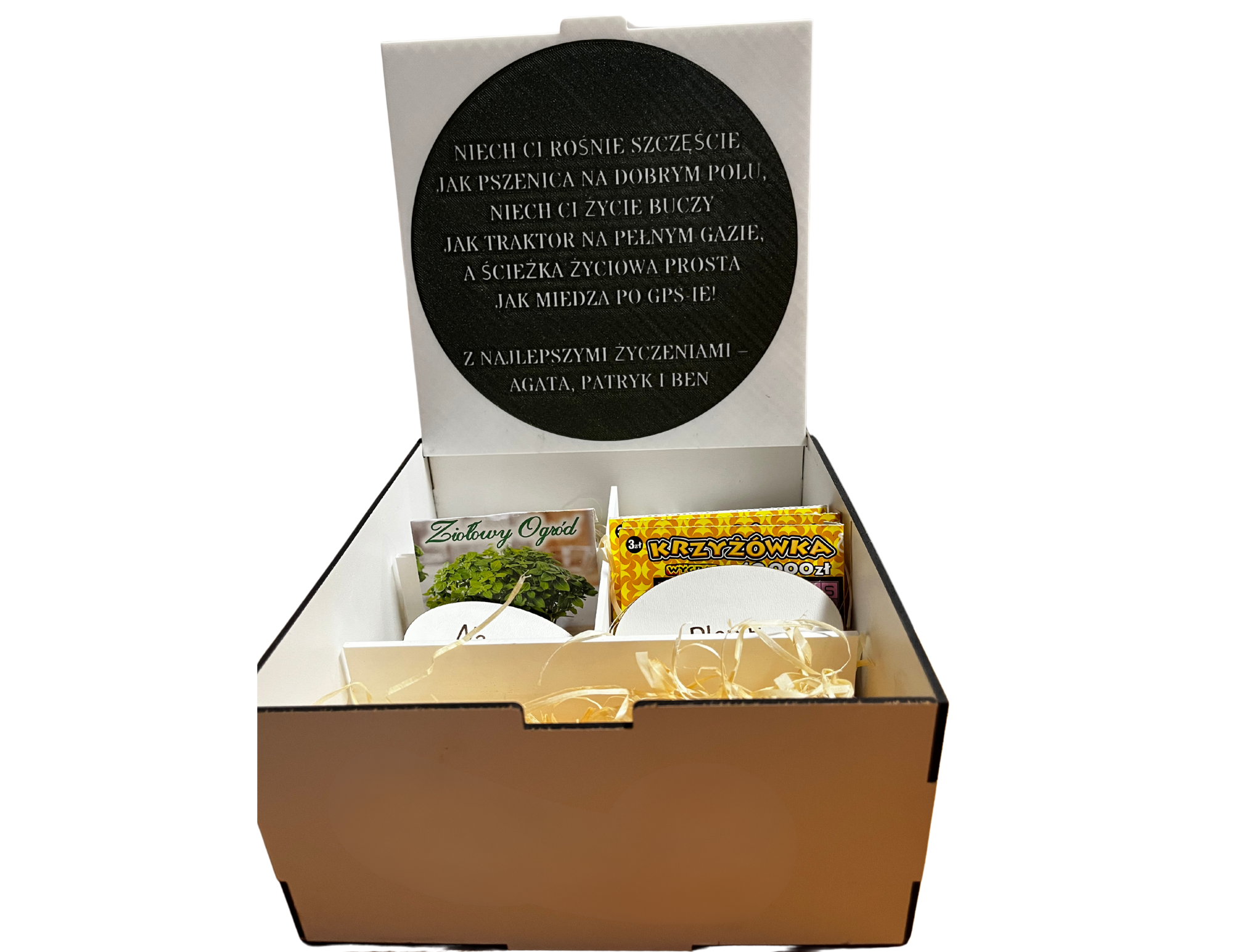 Pudełko skrzynka niezbędnik na urodziny dla rolnika - zdjęcie 3