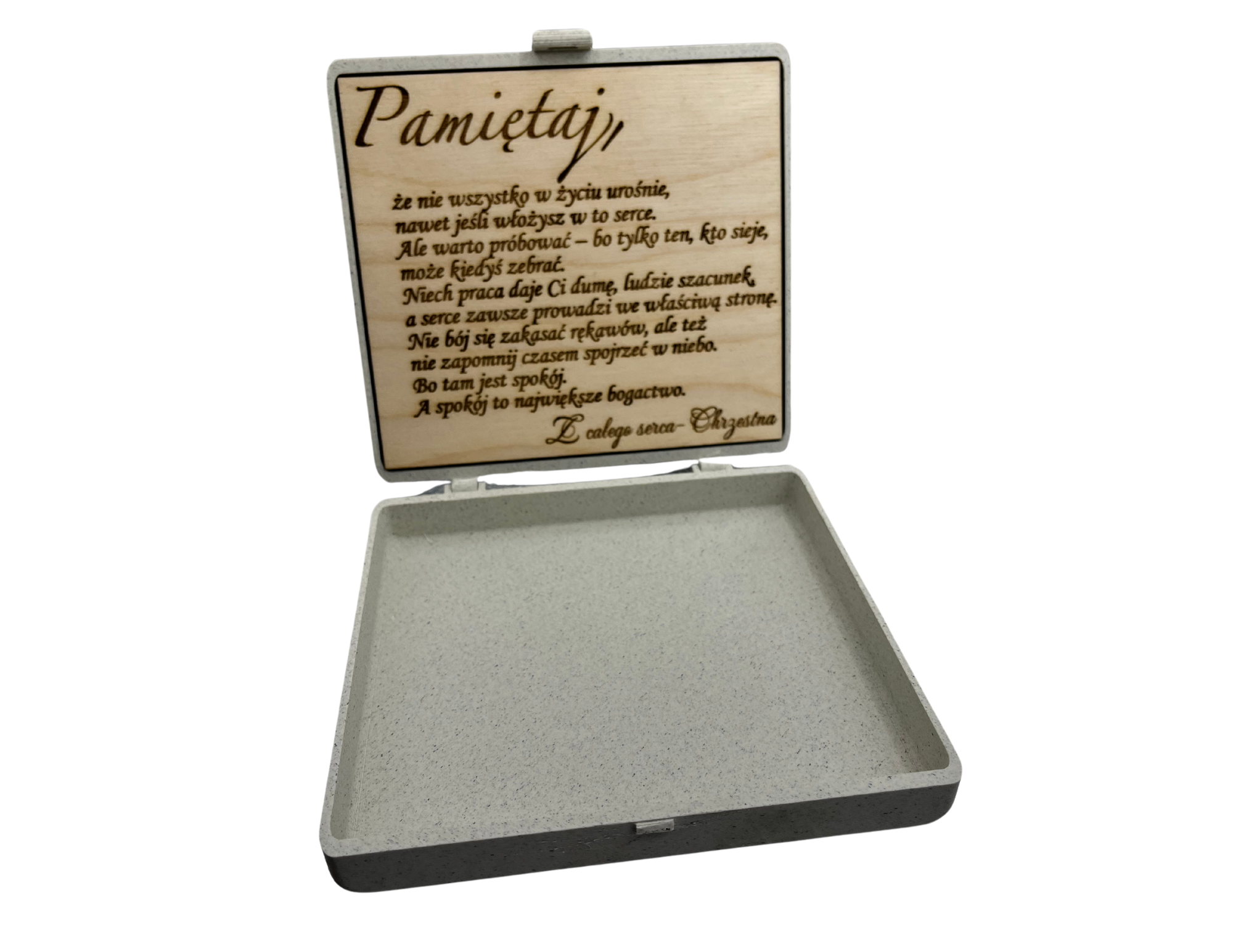 Pudełko na pieniądze 18 8-naste urodziny personalizowane złote - zdjęcie 4