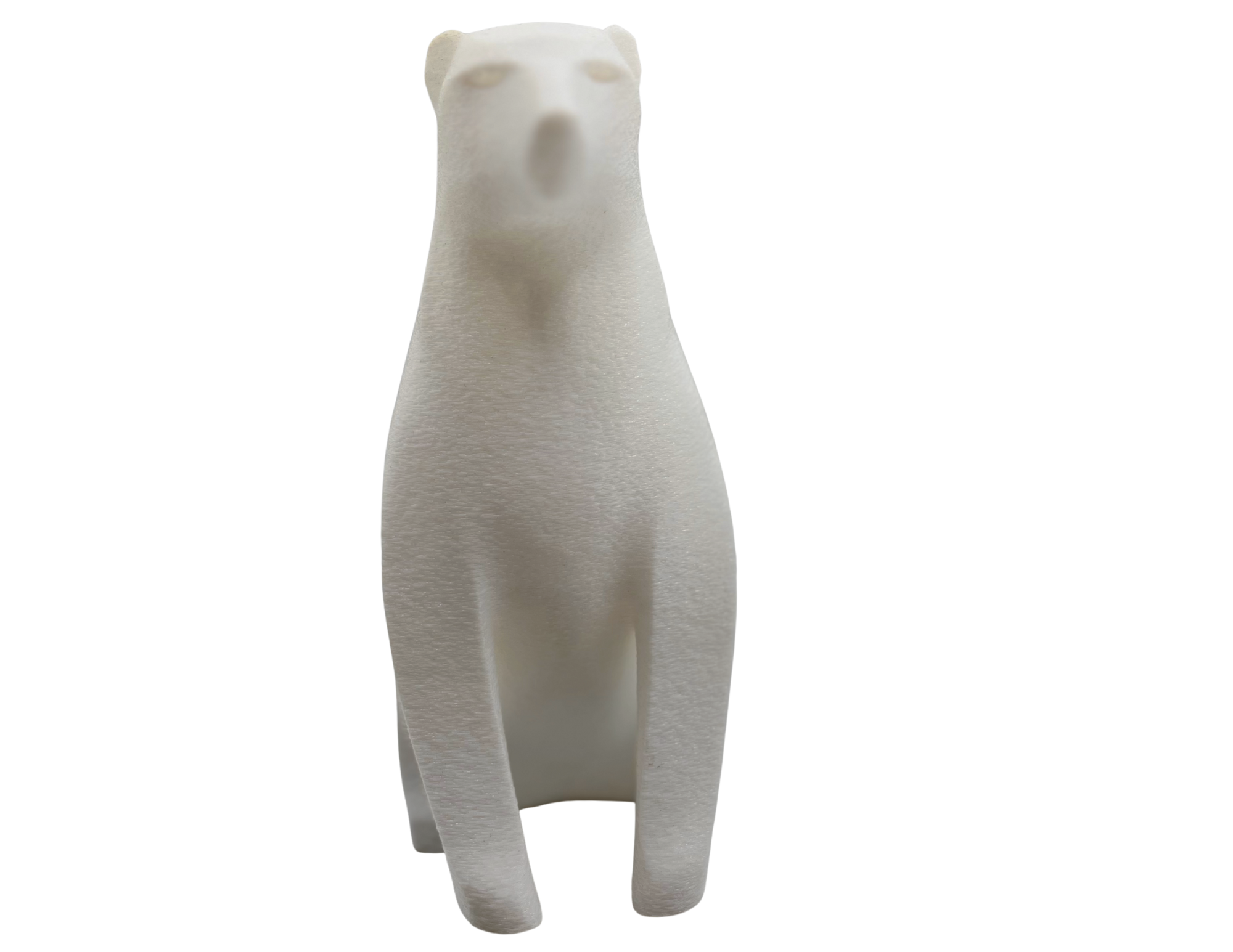 Świąteczna ozdoba elegancka nowoczesna biała figurka ozdoba na święta zimę  - zdjęcie 2