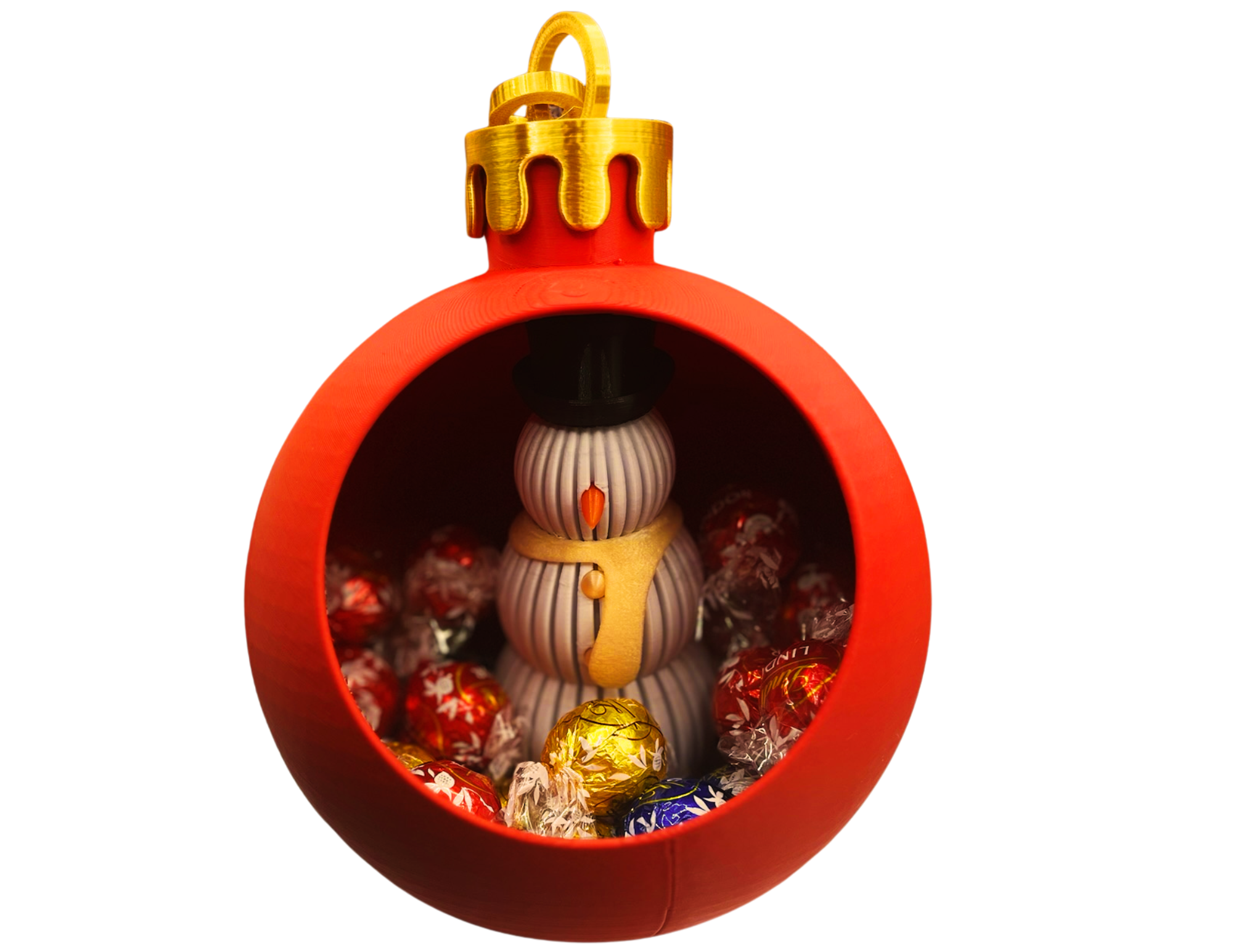 Bombka świąteczna pojemnik na słodycze 20 cm dekoracja PERSONALIZACJA - zdjęcie 5