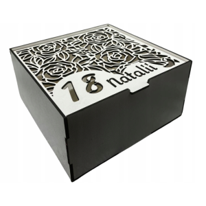 Pudełko skrzynka niezbędnik na urodziny