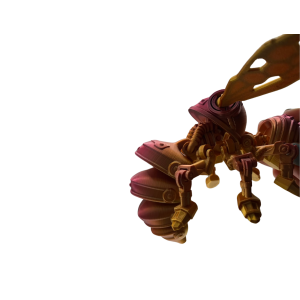 zabawka przegubowa osa różowe złoto  - zdjęcie 2