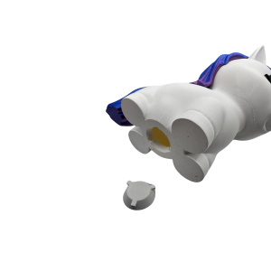 Skarbonka jednorożec o galaktyczno filoletowej grzywie magicznie różowa  - zdjęcie 12