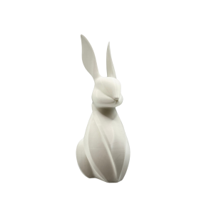 🐇 Zajączek wielkanocny designerski dekoracja 3D nowoczesny figurka prezent - zdjęcie 5
