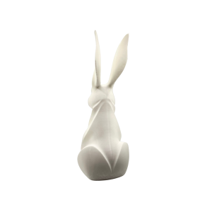 🐇 Zajączek wielkanocny designerski dekoracja 3D nowoczesny figurka prezent - zdjęcie 6