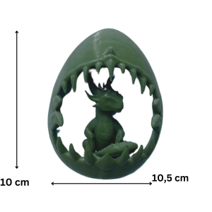 Topper boczny urodziny2 3 5 10 18 20 gamerka Dekoracja tortu smok w jaju - zdjęcie 1