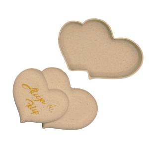 Pudełko na pieniądze prezent personalizowane serca WESELE ŚLUB imiona złote - zdjęcie 5