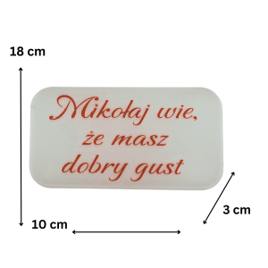 PREZENT skarbonka Masz dobry gust MIKOŁAJ GWIAZDKA SKARBONKA PERSONALIZACJA 2000 (Kopia) - zdjęcie 1