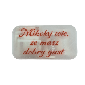 PREZENT skarbonka Masz dobry gust MIKOŁAJ GWIAZDKA SKARBONKA PERSONALIZACJA 2000 (Kopia) - zdjęcie 2