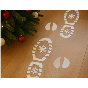 Magiczne Ślady Mikołaja + Renifera – szablon do posypki – święta jak z bajki - zdjęcie 3